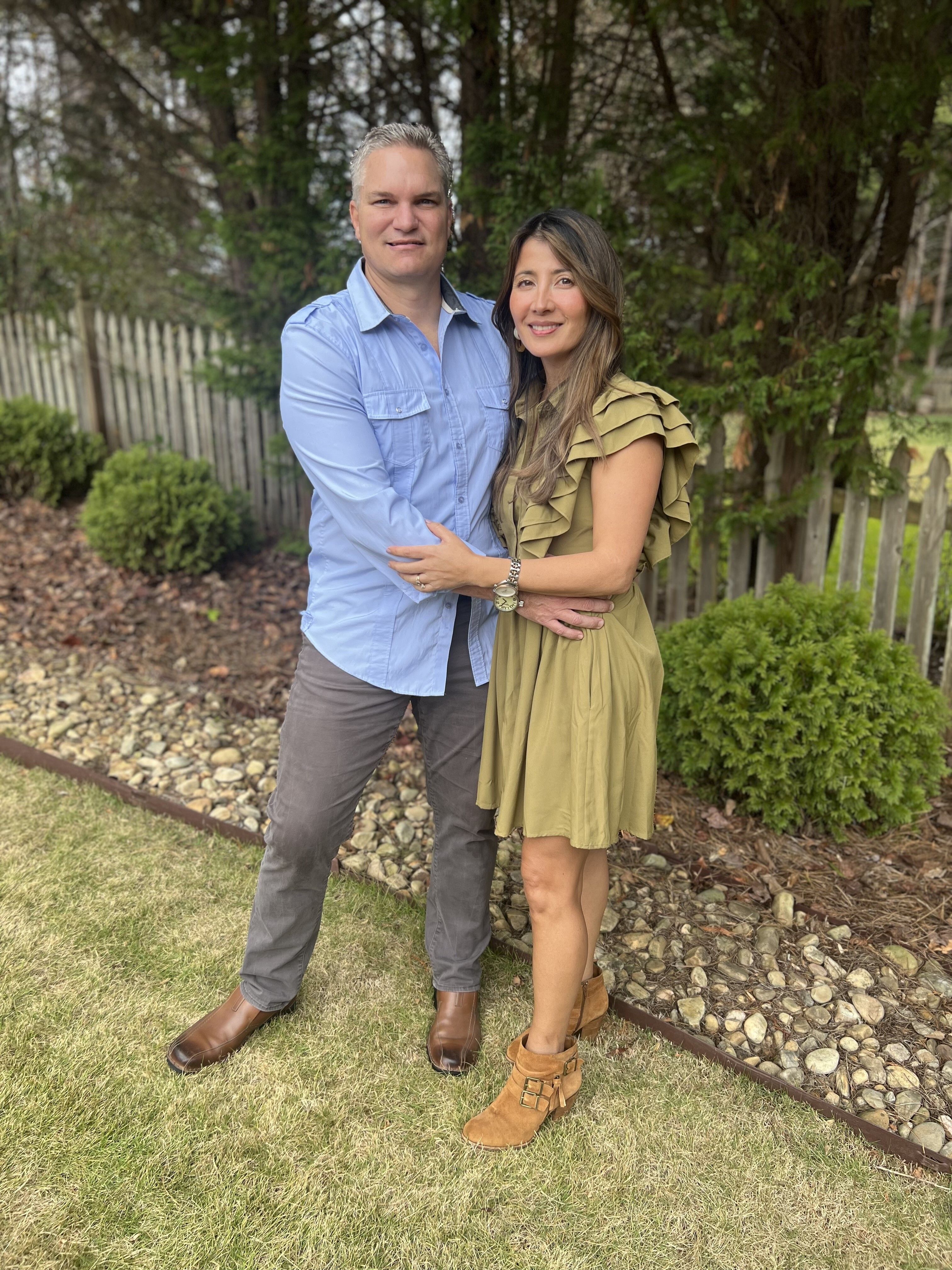 team photo in industrial office