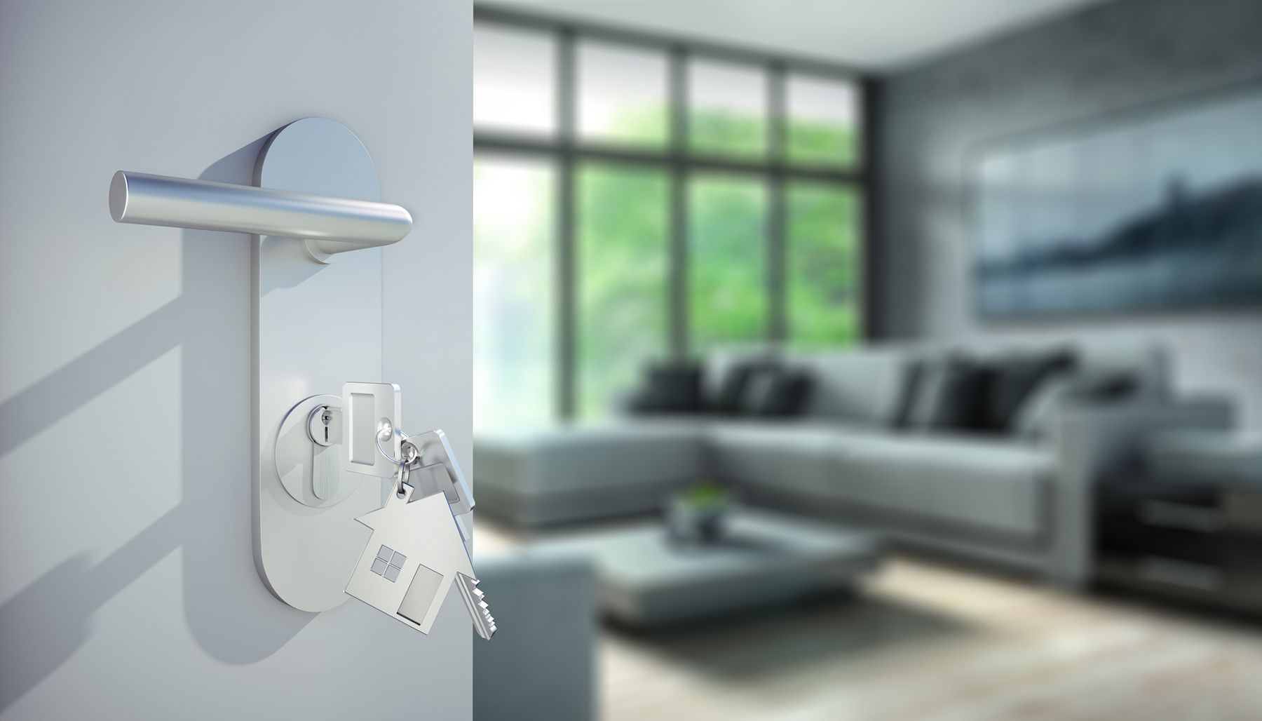 team photo in industrial office