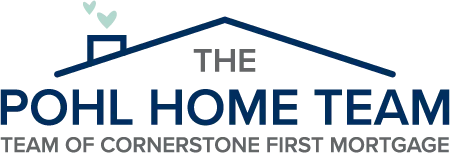 Cornerstone First Mortgage logo, a financial services company specializing in residential mortgage lending and home loan solutions