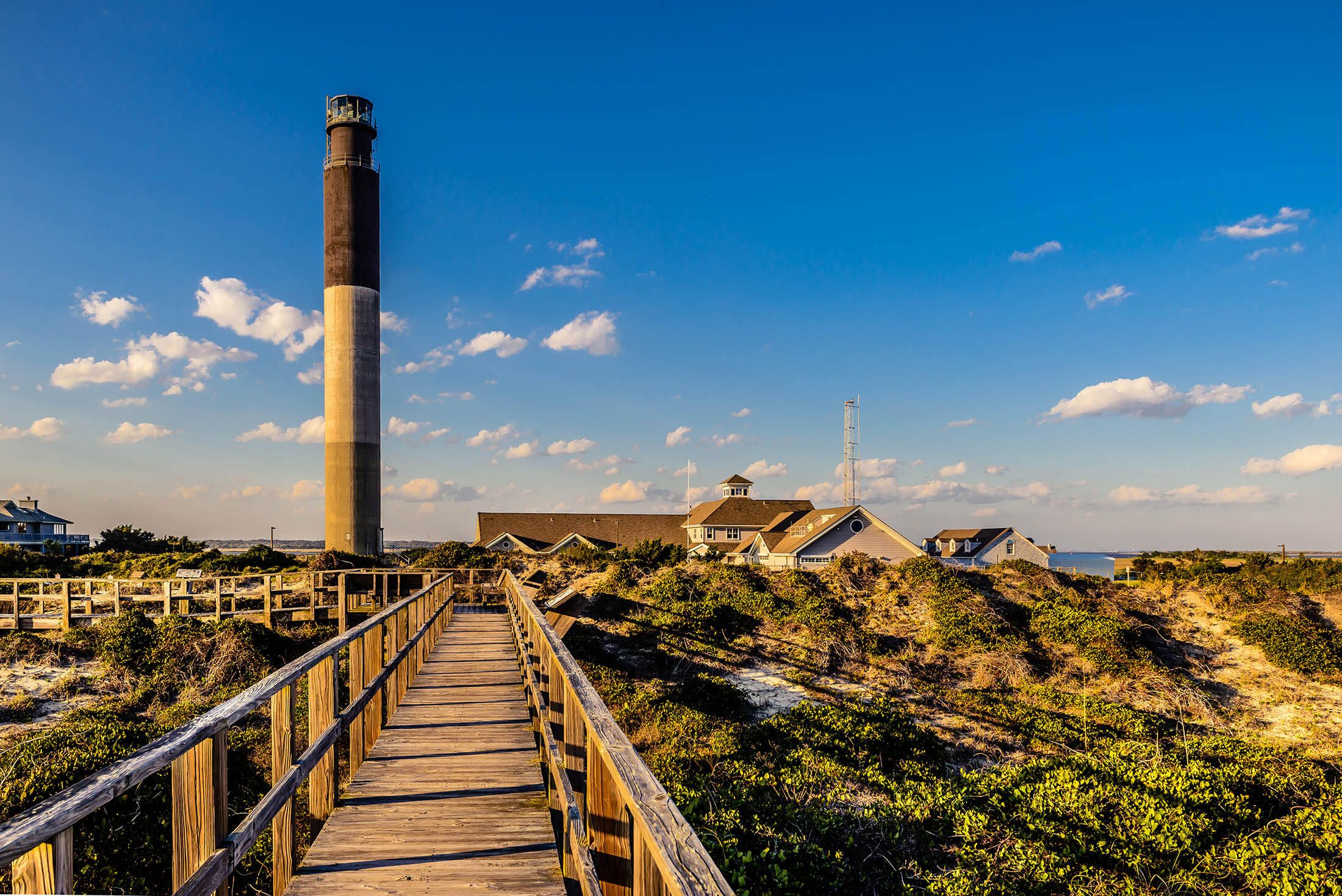 Oak Island lighthouse