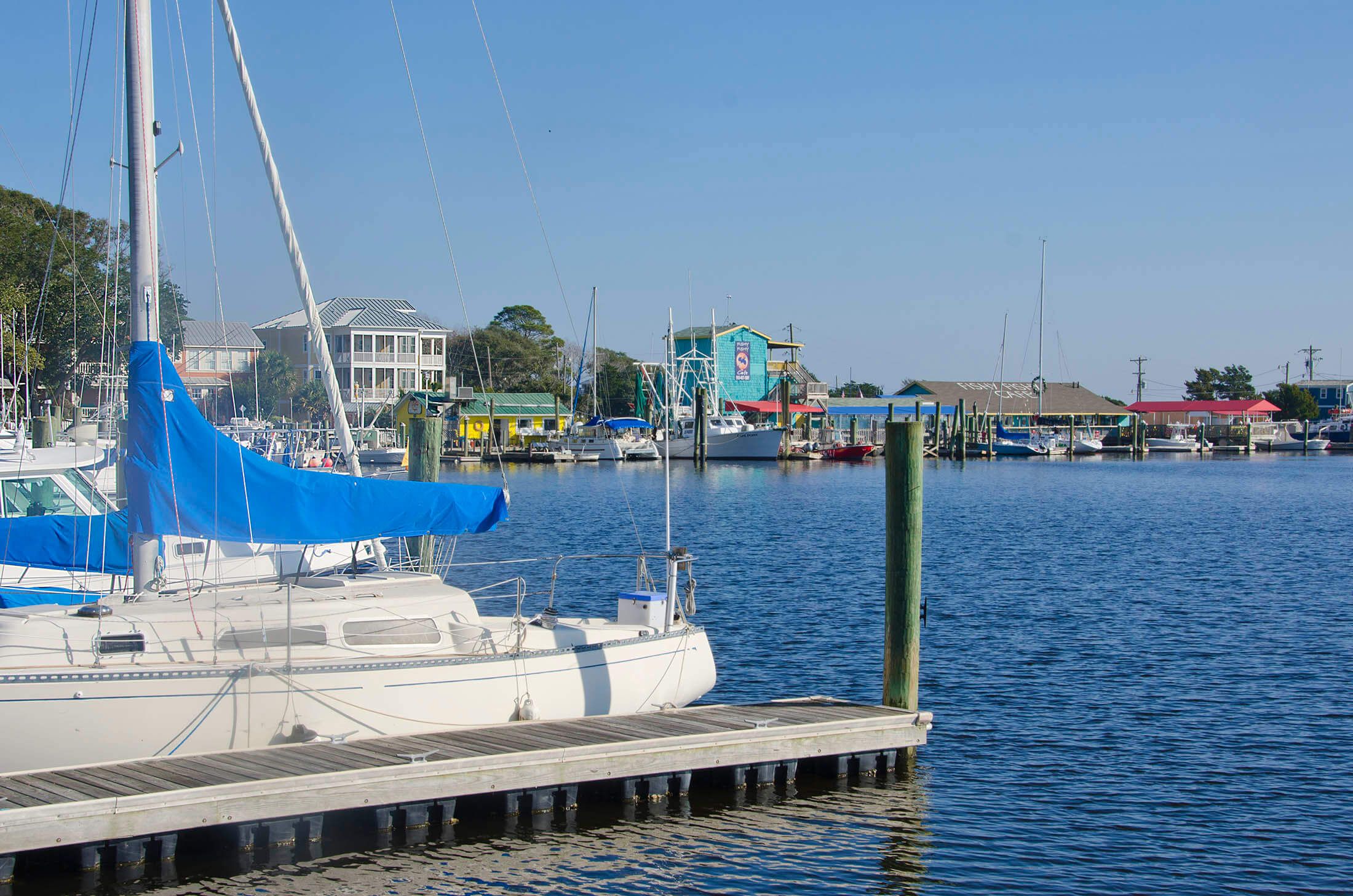 Southport NC yacht basin