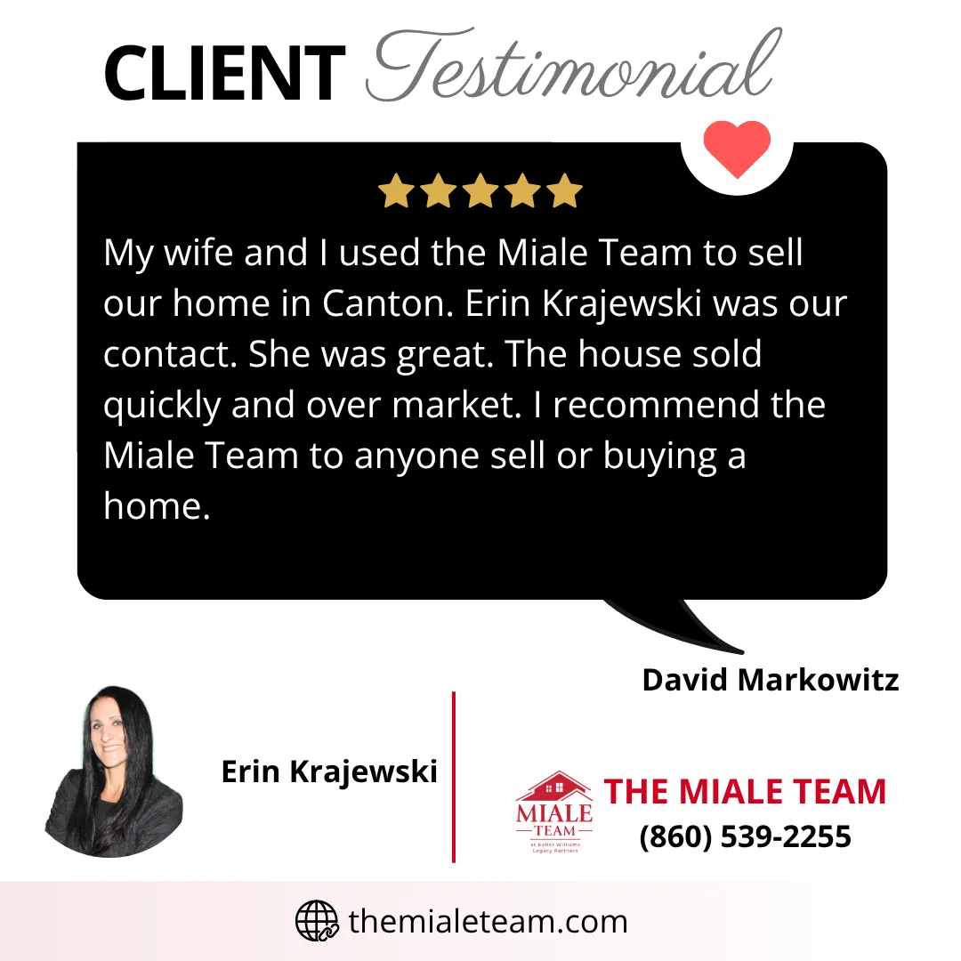 Client review featuring Erin Krajewski of The Miale Team