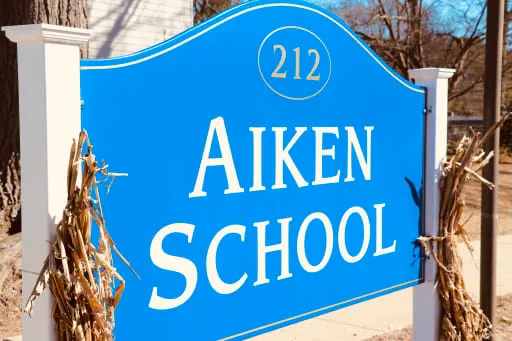 Aiken Elementary School in West Hartford Connecticut