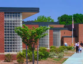 Whiting Lane Elementary School in West Hartford Connecticut