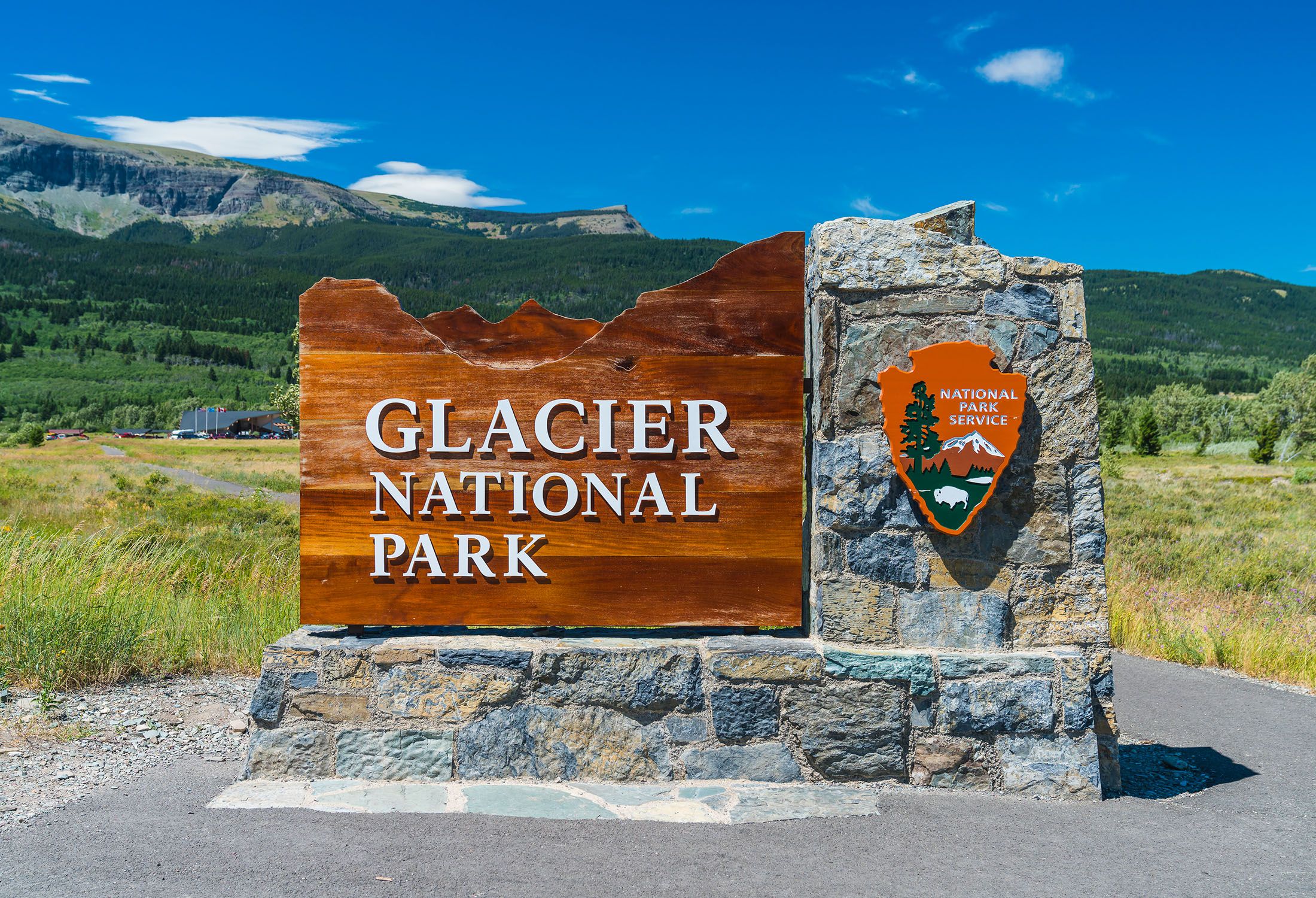 Glacier National Park Entrance