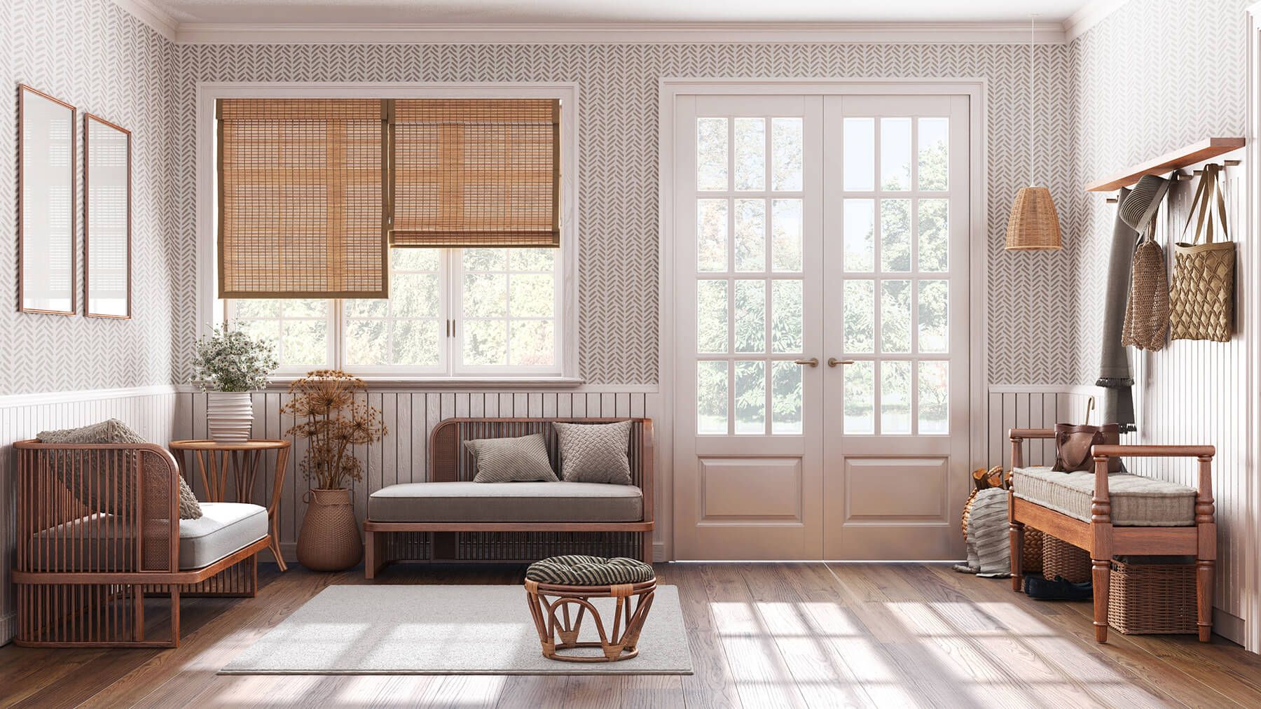 Couple cuddles on couch