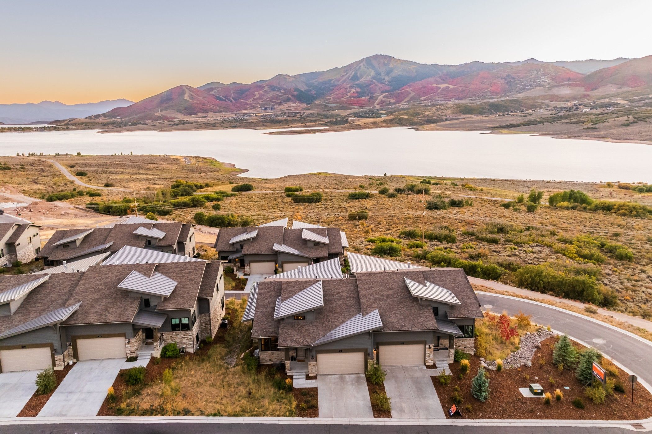 Couple cuddles on couch