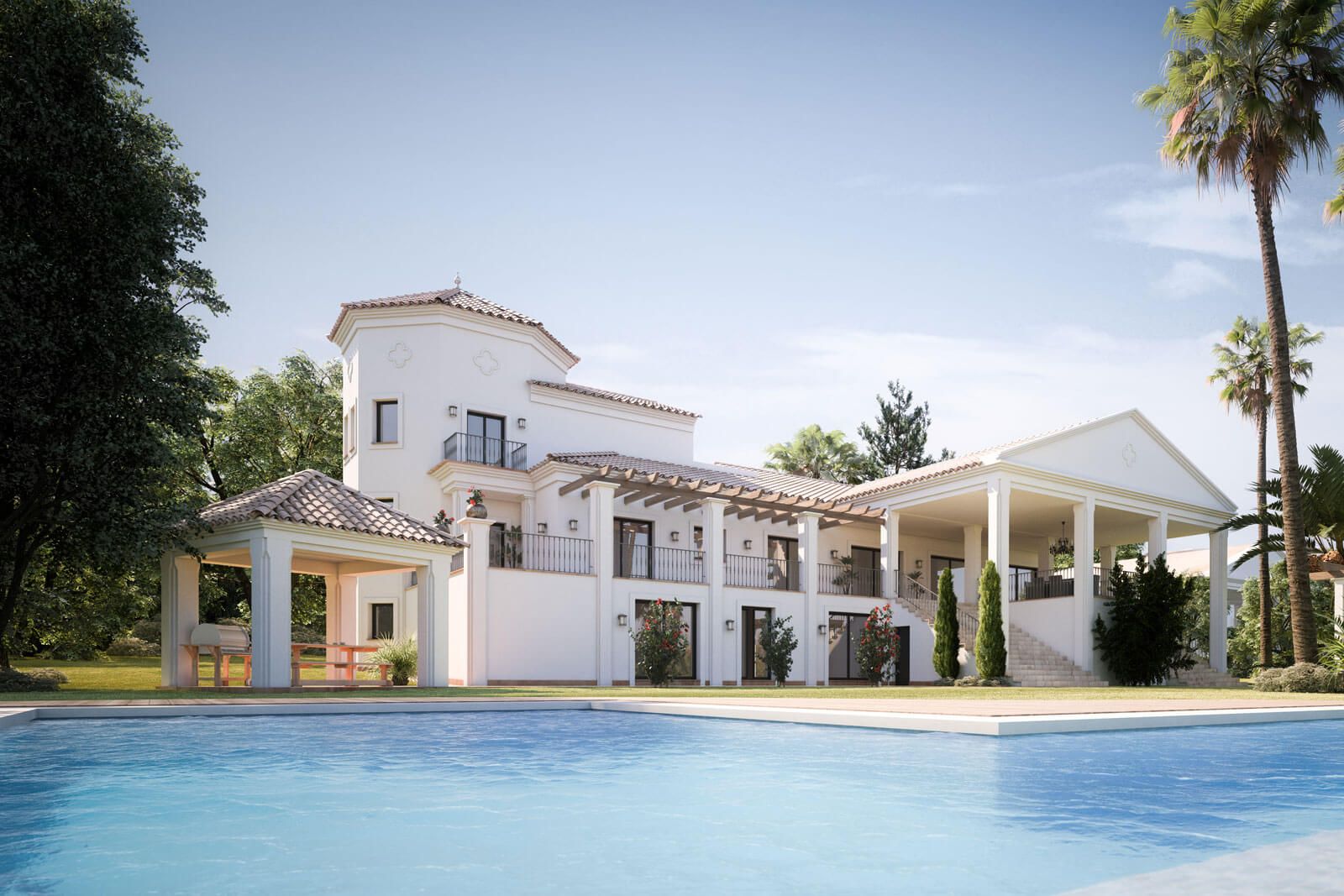 Agent house tour with couple