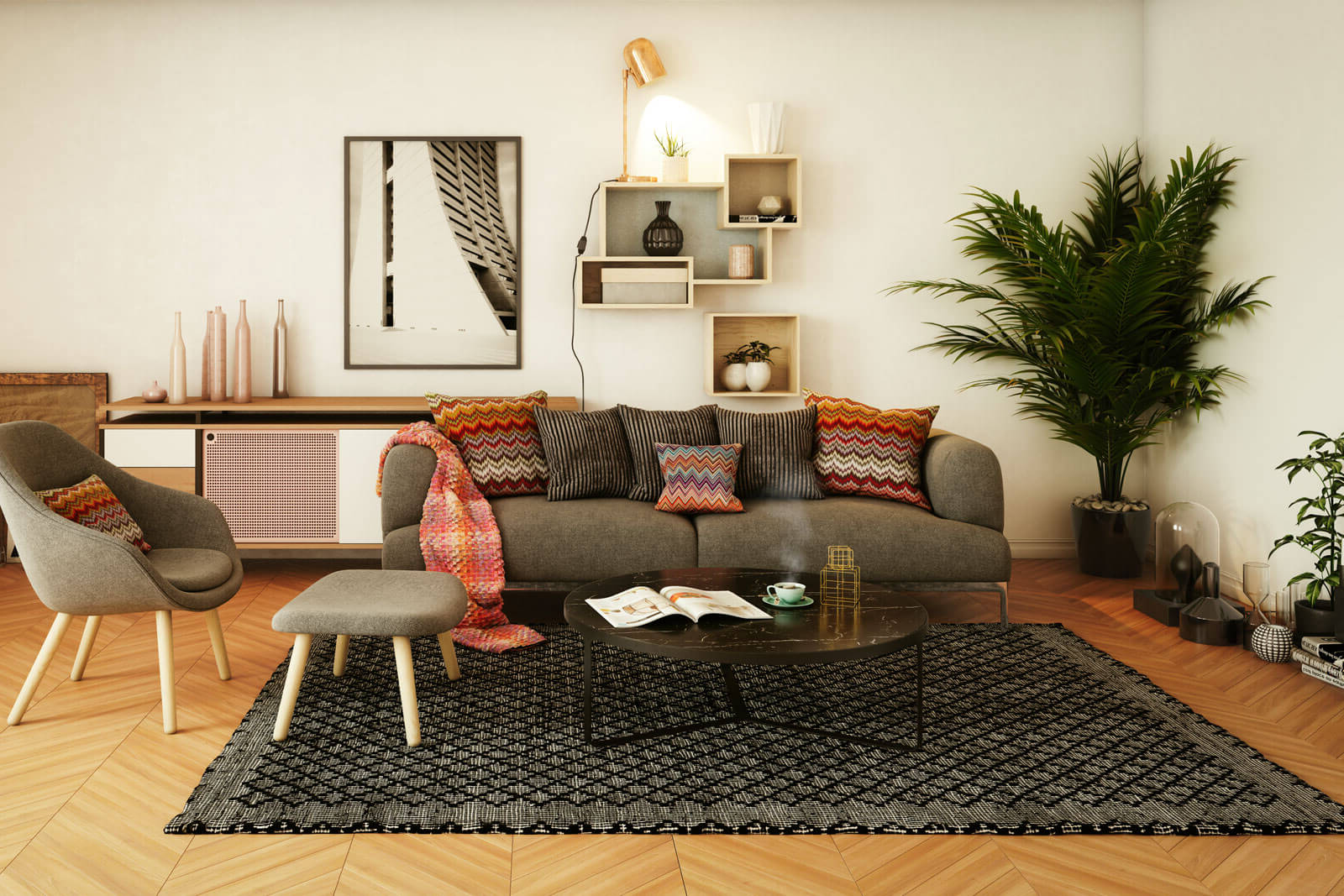 woman with glasses does paperwork by laptop