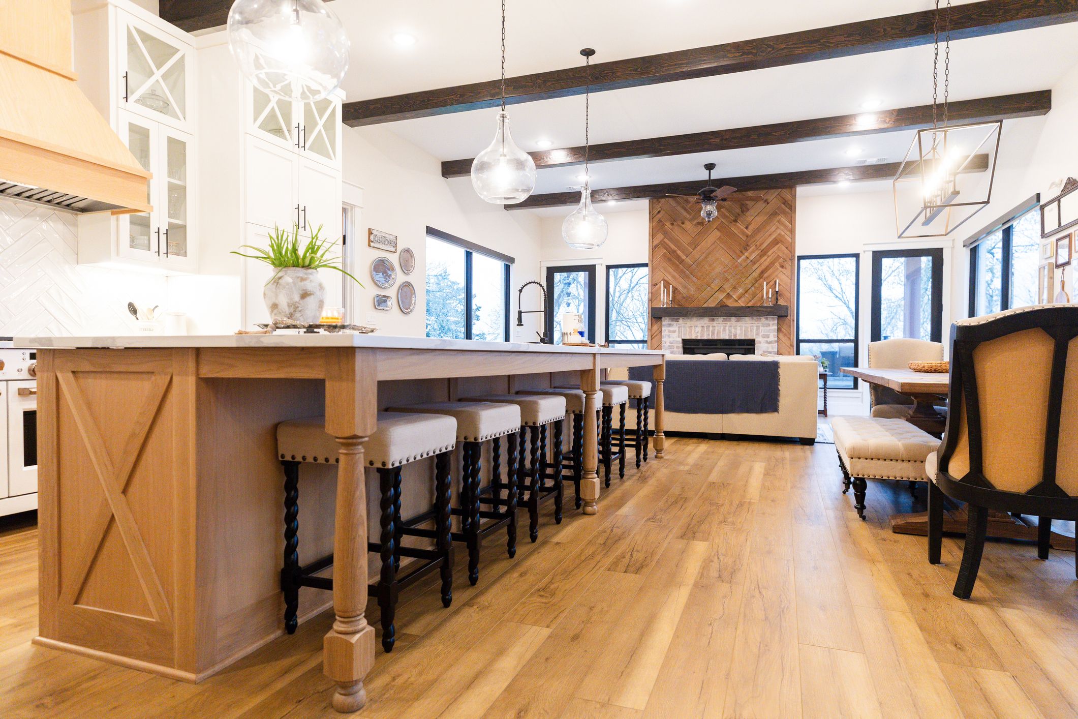 team photo in industrial office