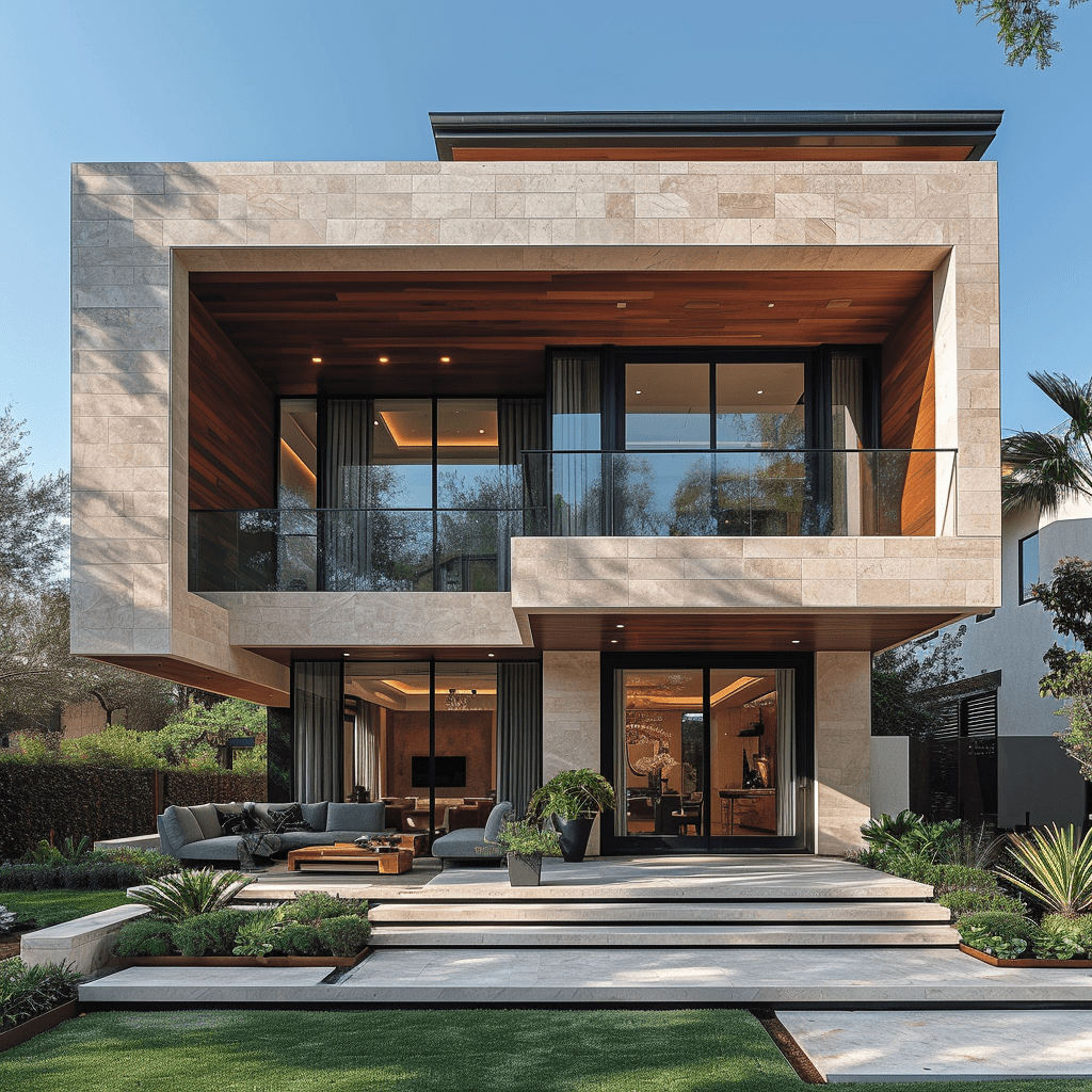 Agent house tour with couple