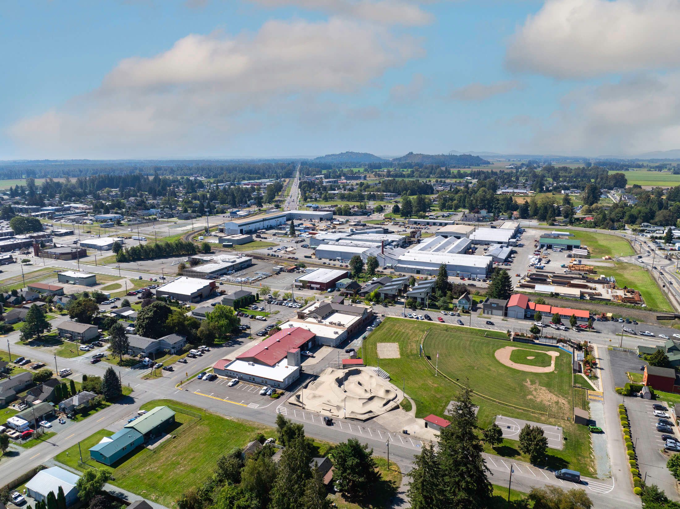 Washingston Aerial view