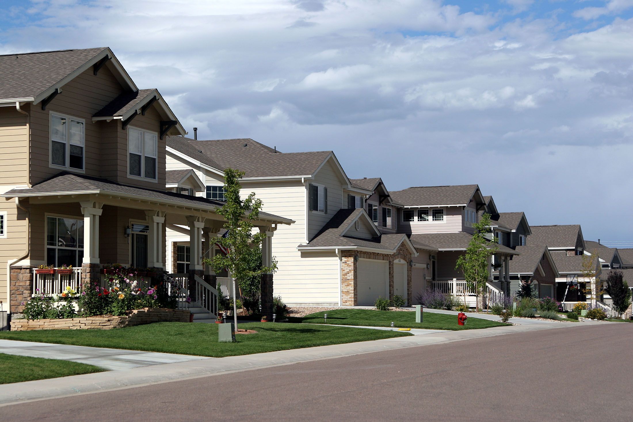 suburban neighborhood