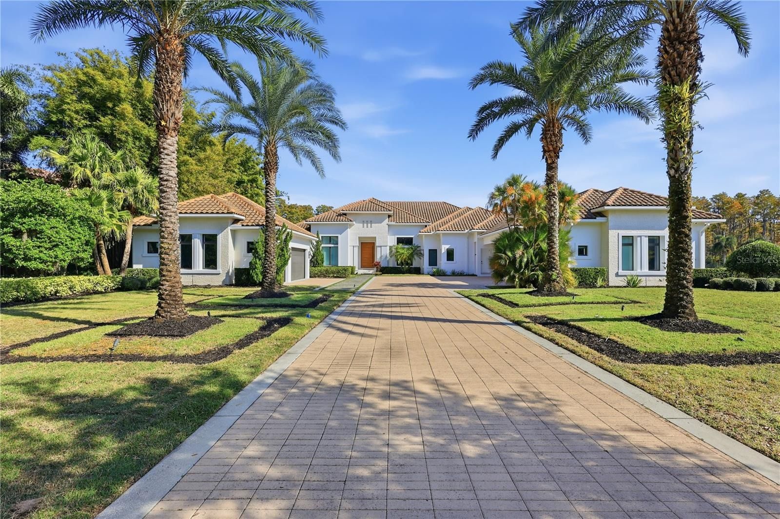 Family views home