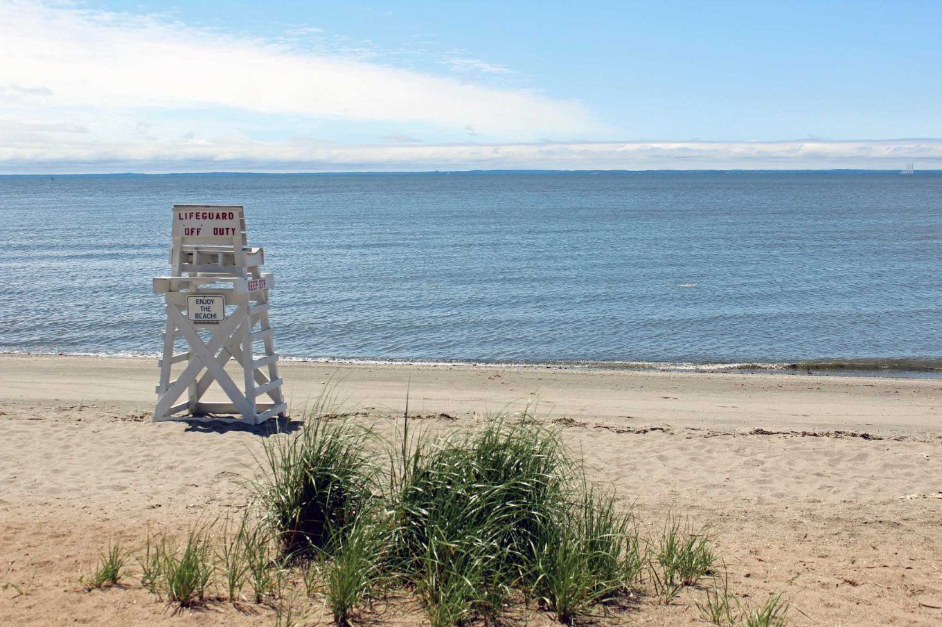 The Fairfield shoreline