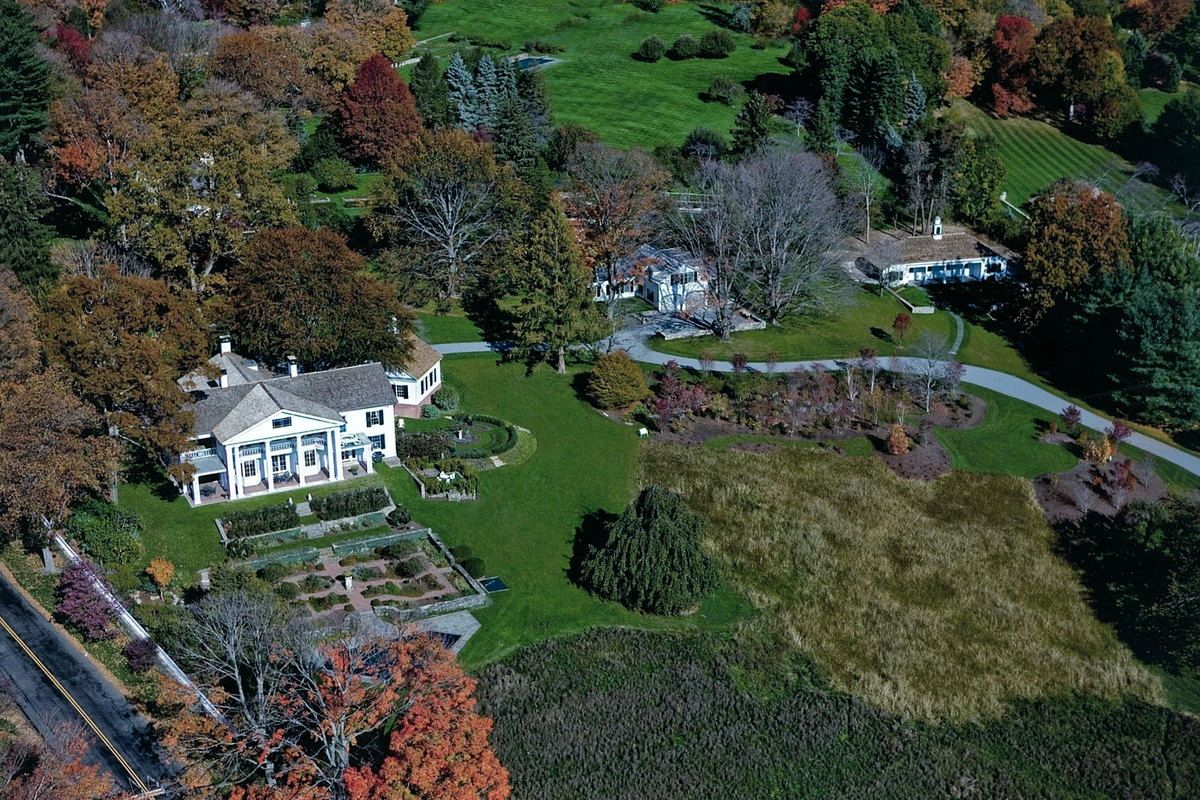 Greenfield Hill from above