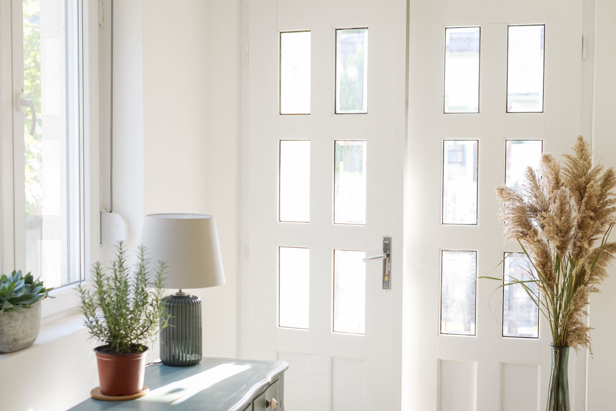team photo in industrial office