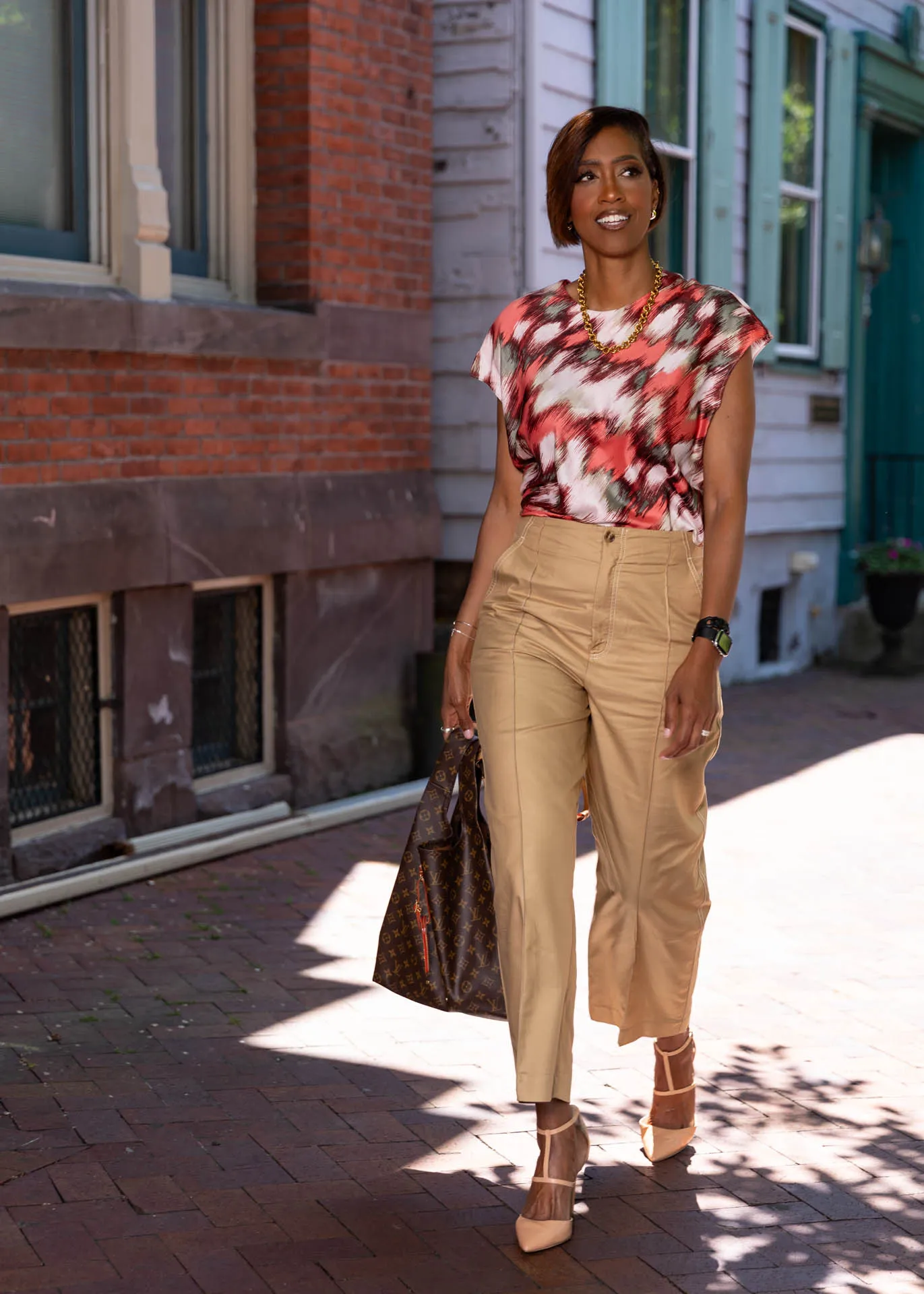 Erica Rawls outside a Central Pennsylvania home