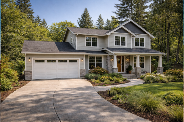 Contemporary New Construction South Salem Home