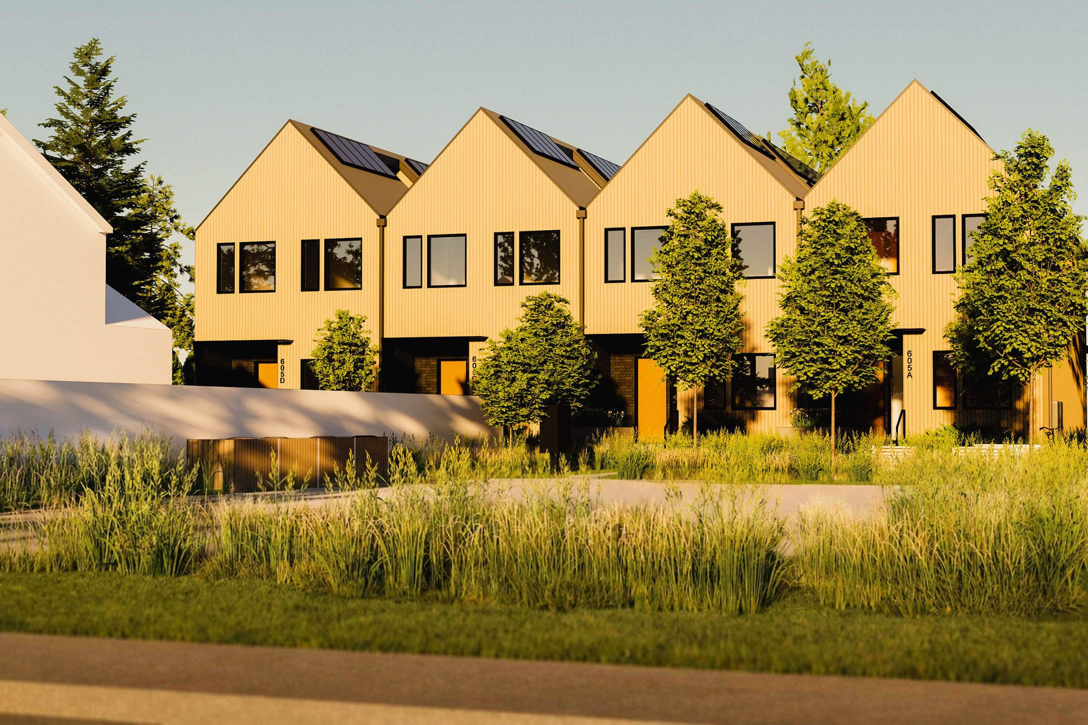 Fieldlight Row development in La Conner, Washington