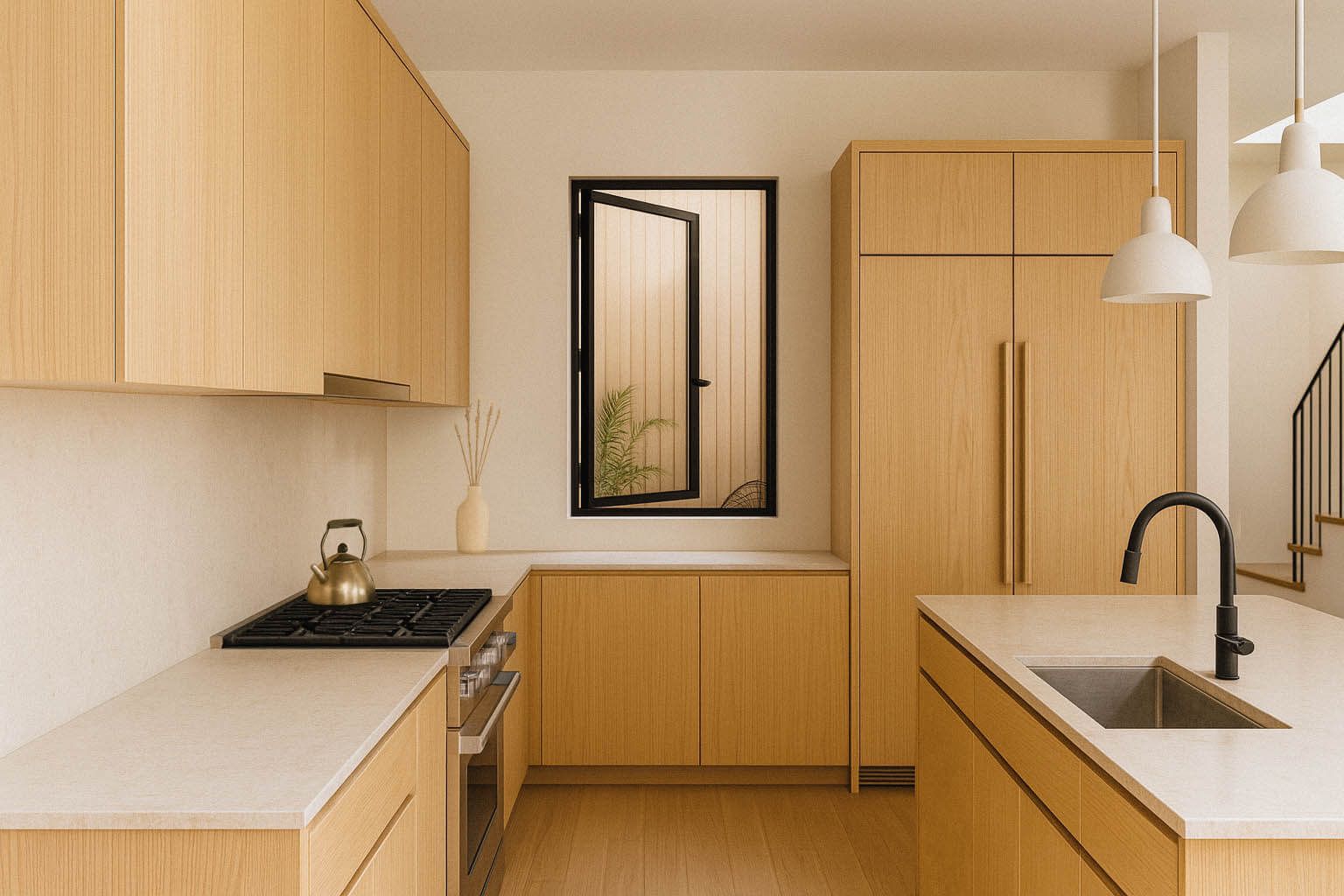 Fieldlight Row kitchen