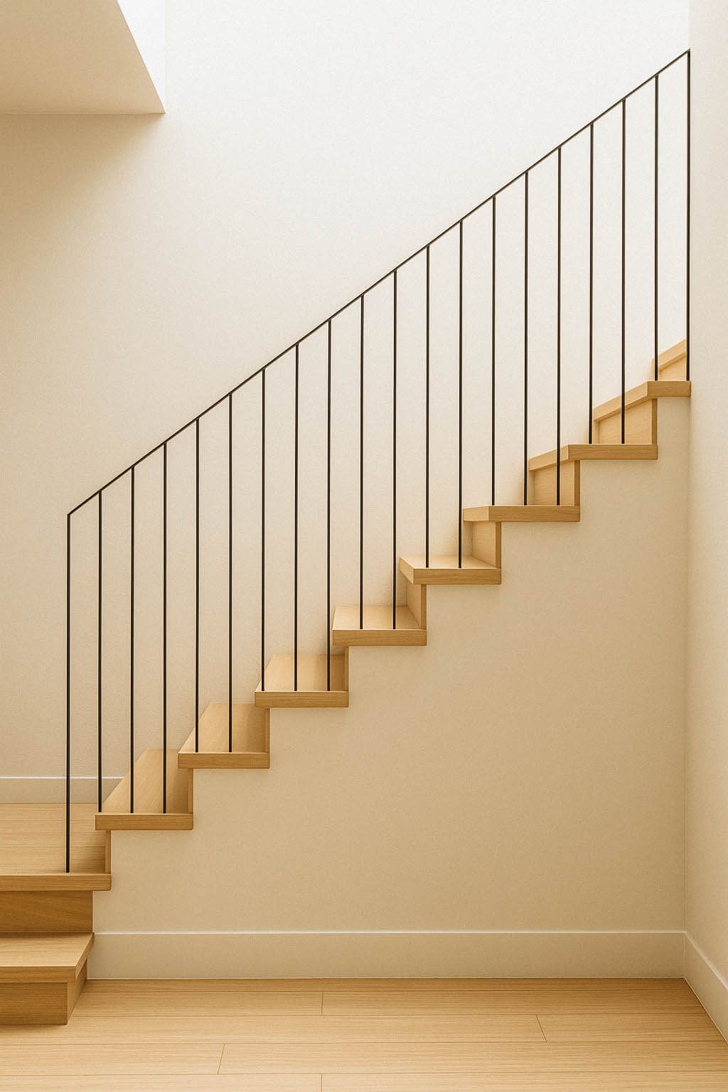 staircase in Fieldlight Row unit