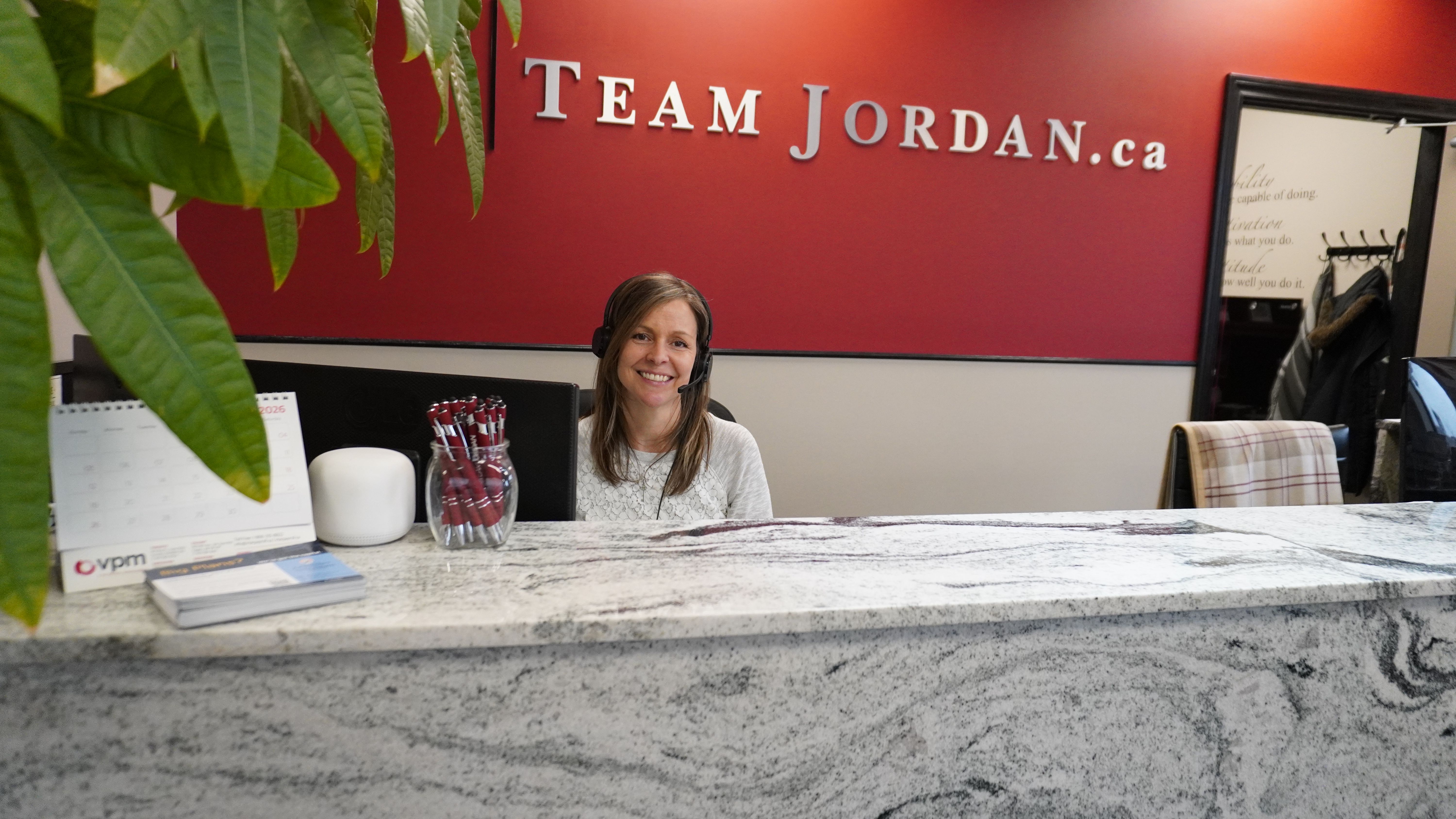 Team Jordan clients receiving keys to their new home