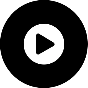 Play button icon representing video or multimedia content