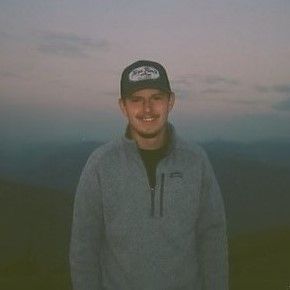 Connor enjoying nature in the Northwest