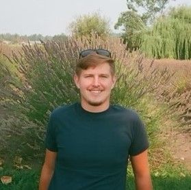 Connor enjoying nature in the Northwest