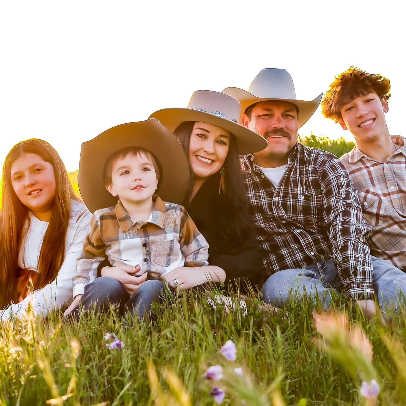 Paige and her family