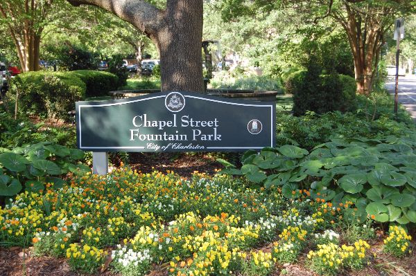 Chapel Street Park Sign