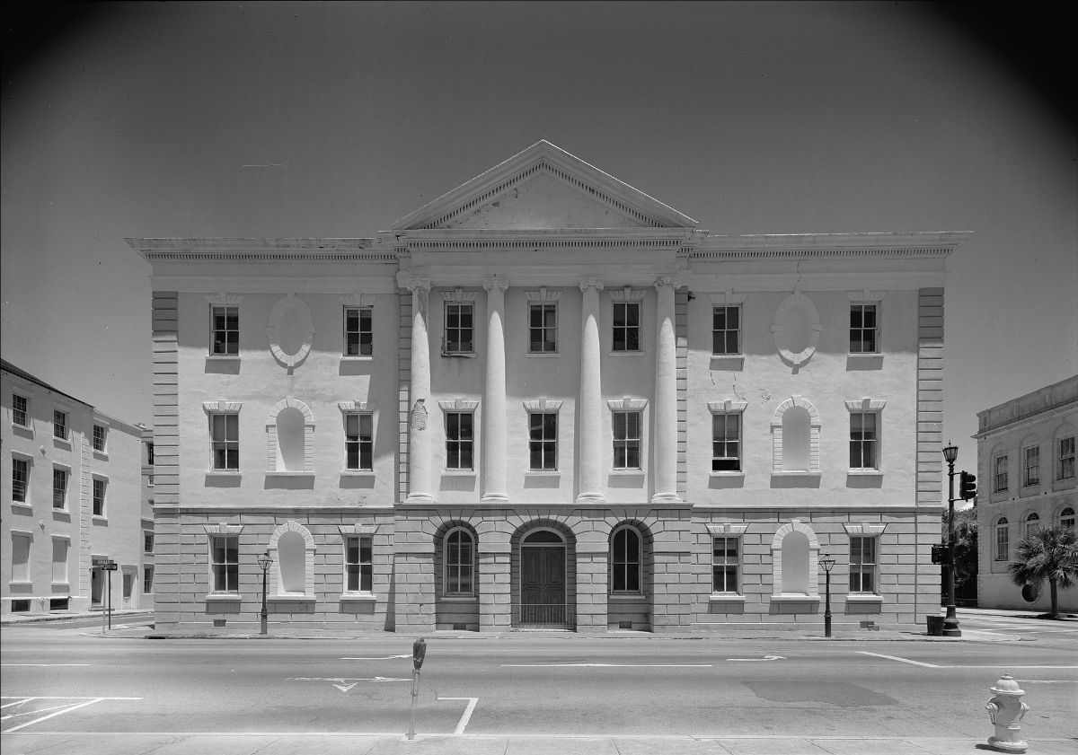 Charleston County Courthouse, Neoclassical in Design & Completed in 1792