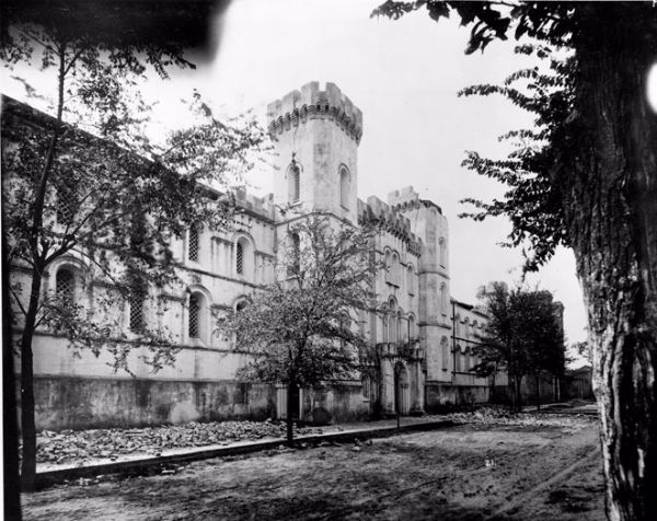 City Hospital Earthquake Damage 1886