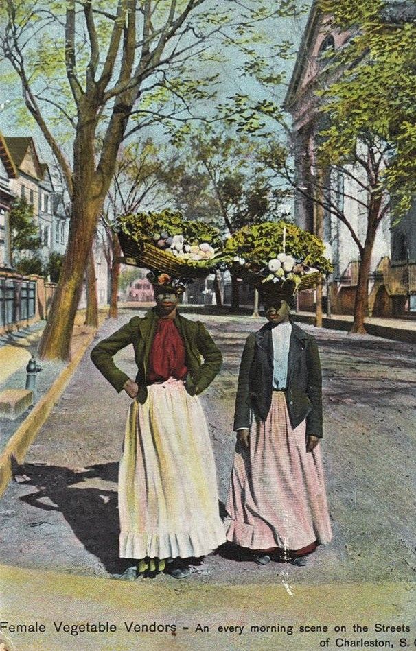 Female Veggie Vendor