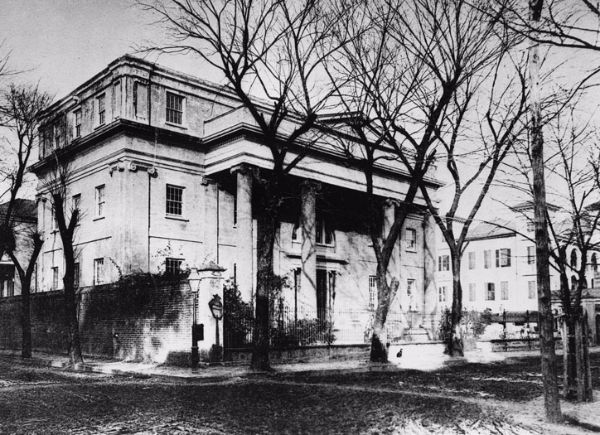 First MUSC Building Prior to 1886 Earthquake