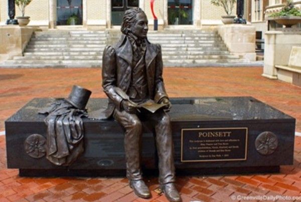 Joel Poinsett Sculpture