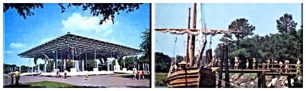 Pavillion and Adventure Charlestowne Landing 1970