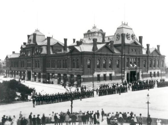 Strike at Arcade Building in Chicago