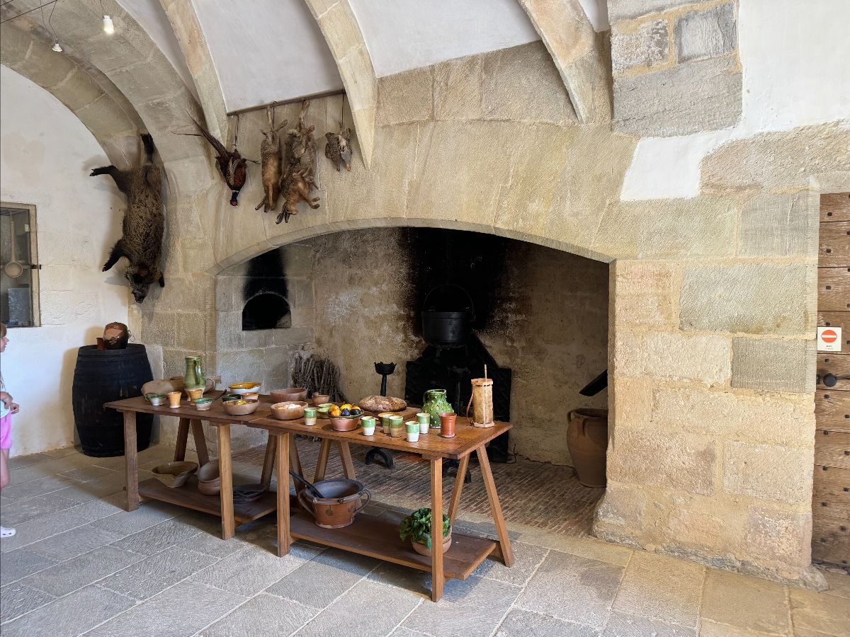 Kitchen, Chateau de Castlenaud