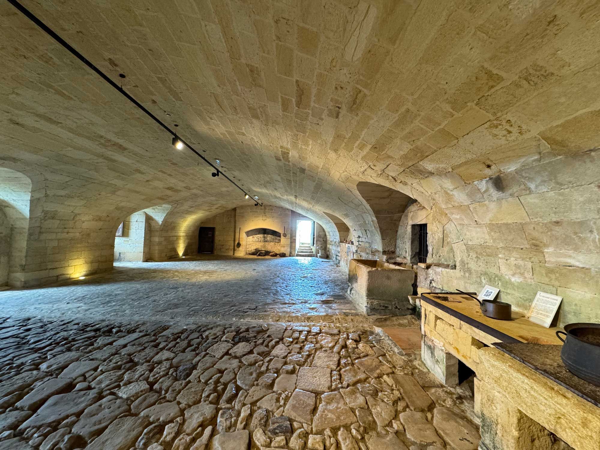 Kitchen Hall, Chateau de Biron