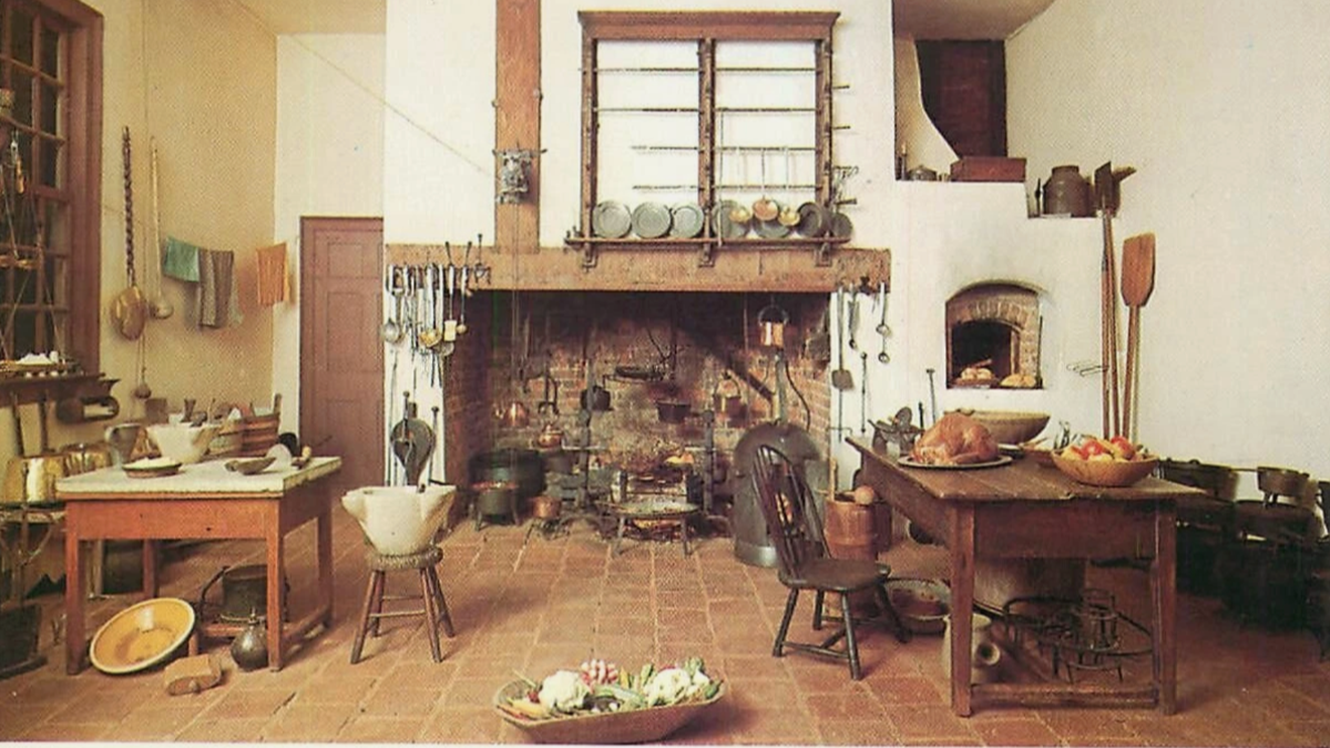 Kitchen, Mount Vernon