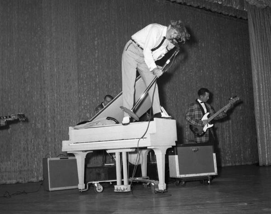 Musician on Piano