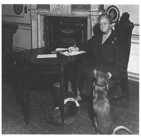Susan Pringle Frost Portrait, Writing at a desk