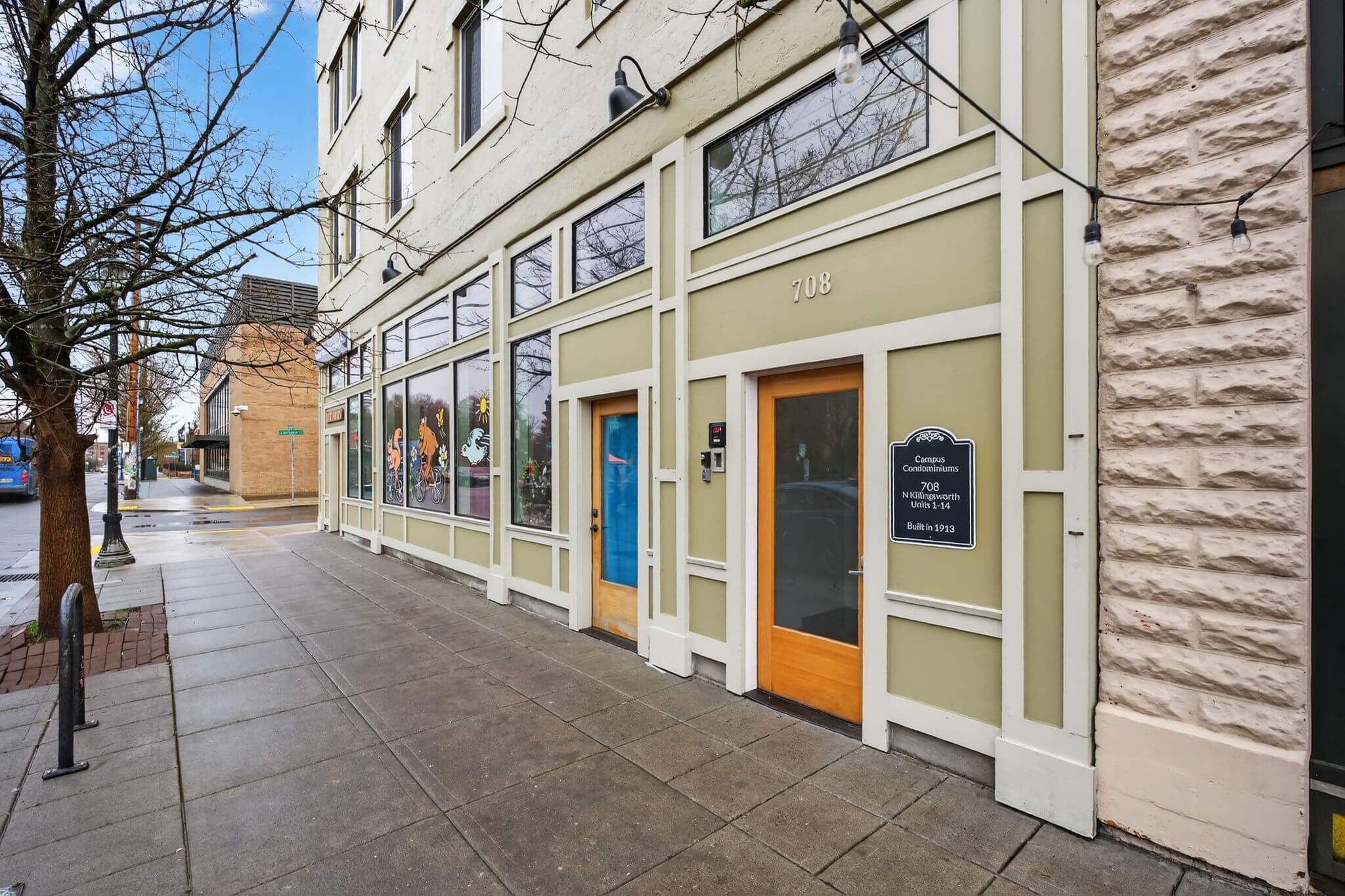 exterior of building