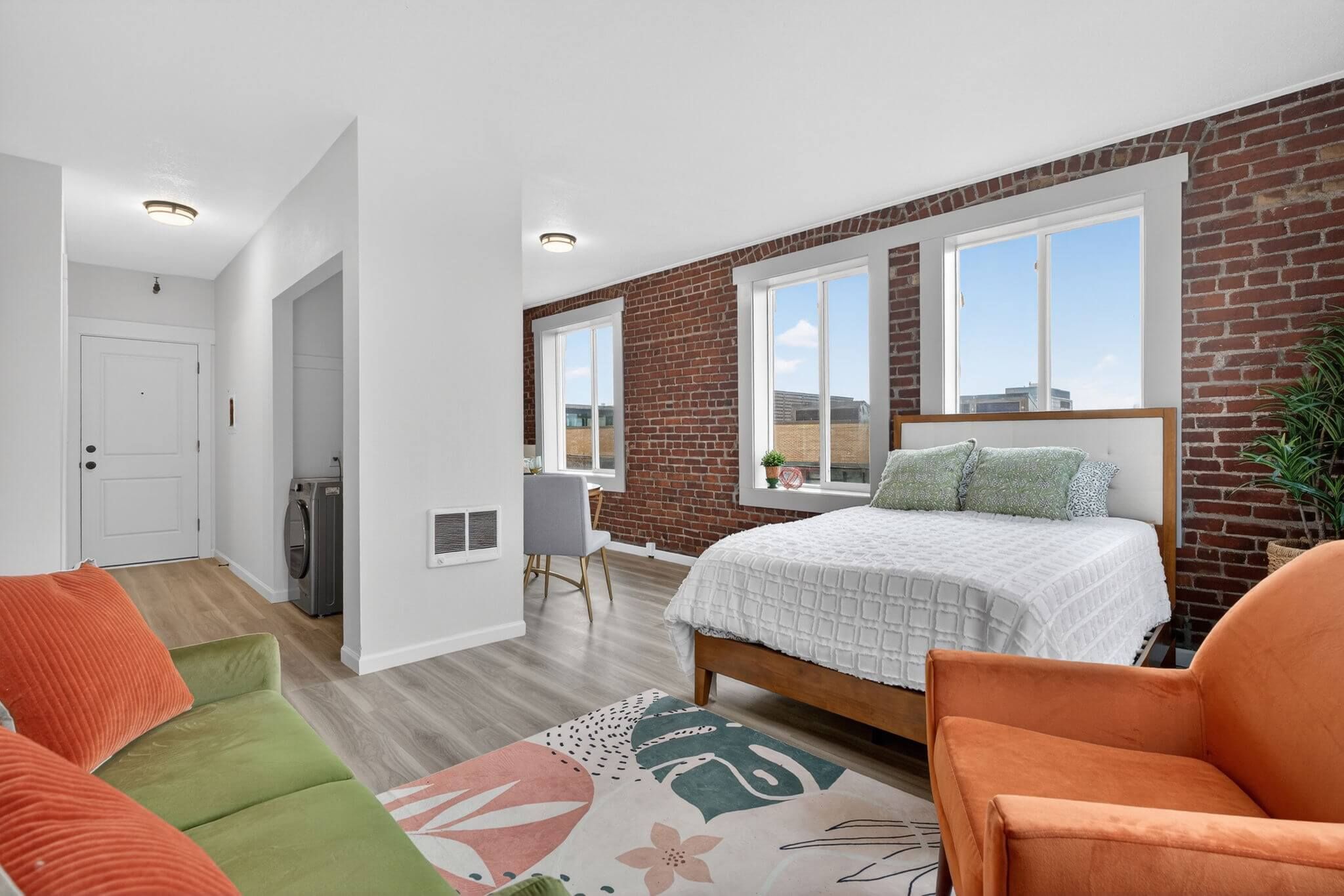 living area in condo