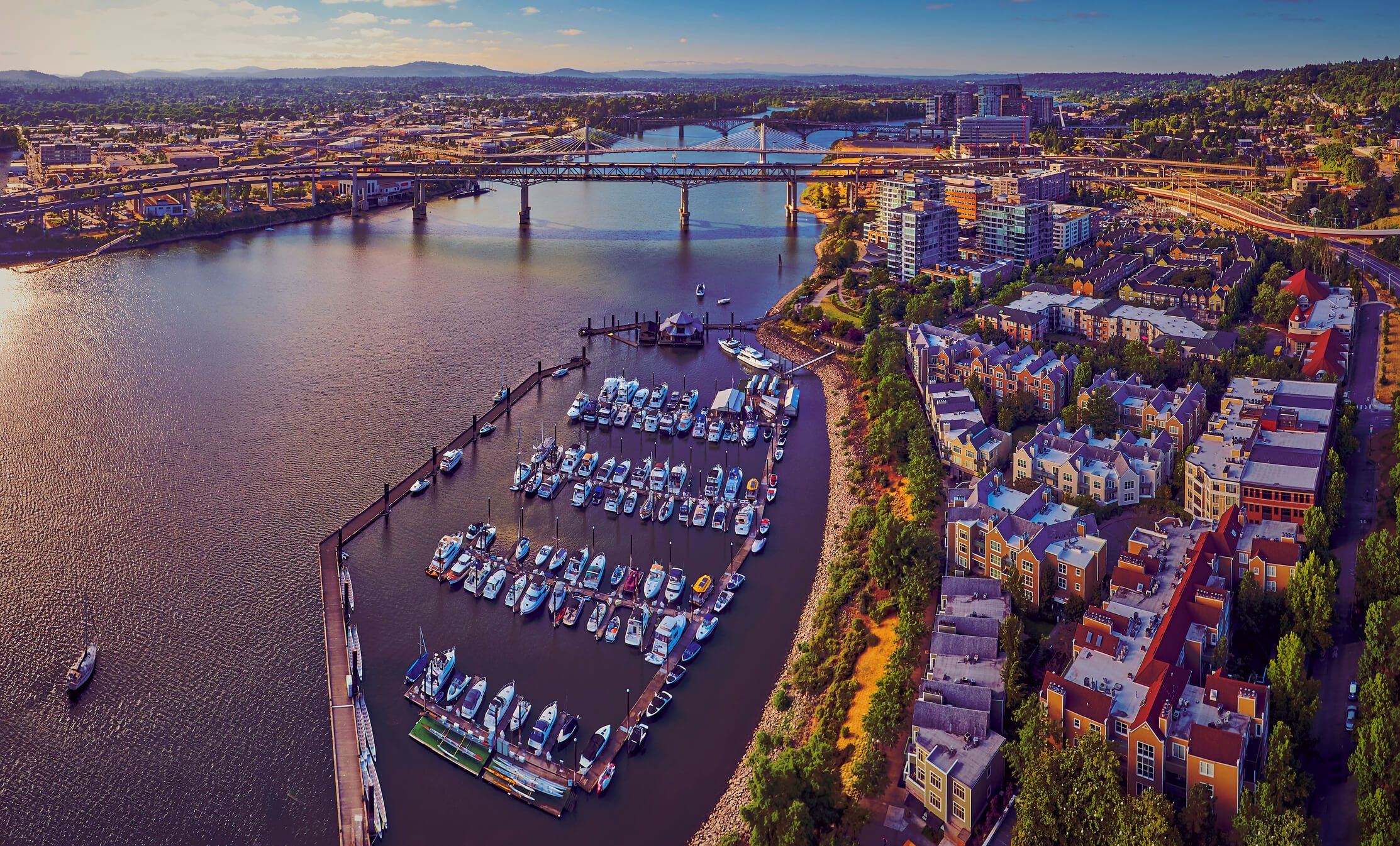 Tom McCall Waterfront Park in Portland Oregon