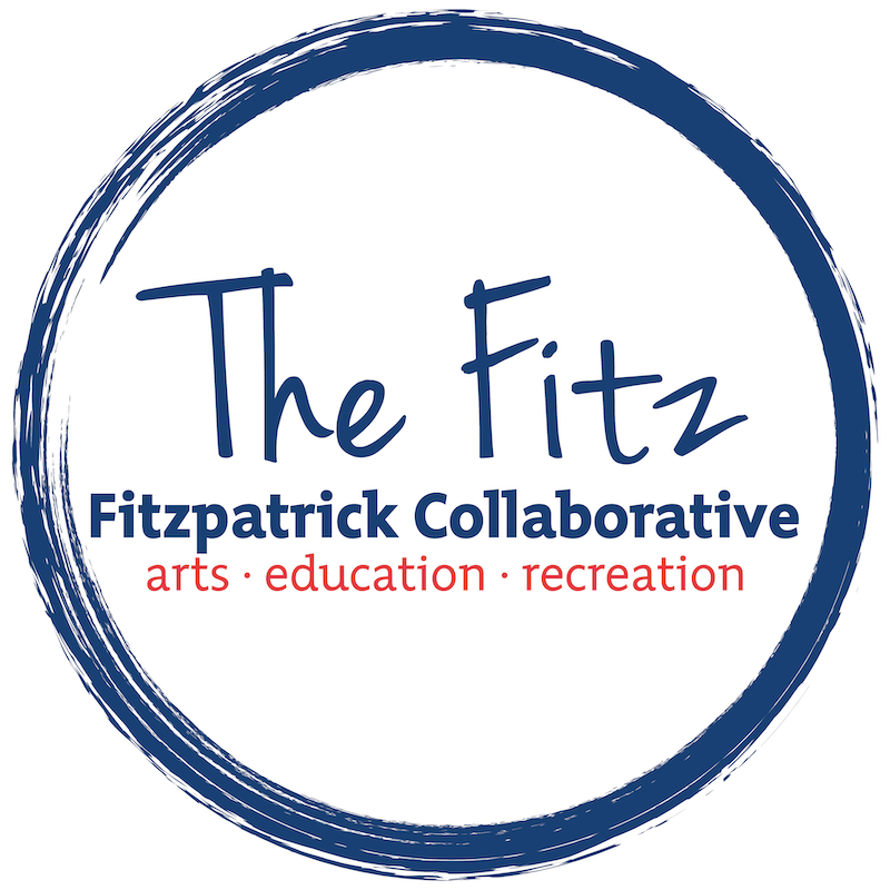 The Fitzpatrick Collaborative logo with arts education and recreation emphasis