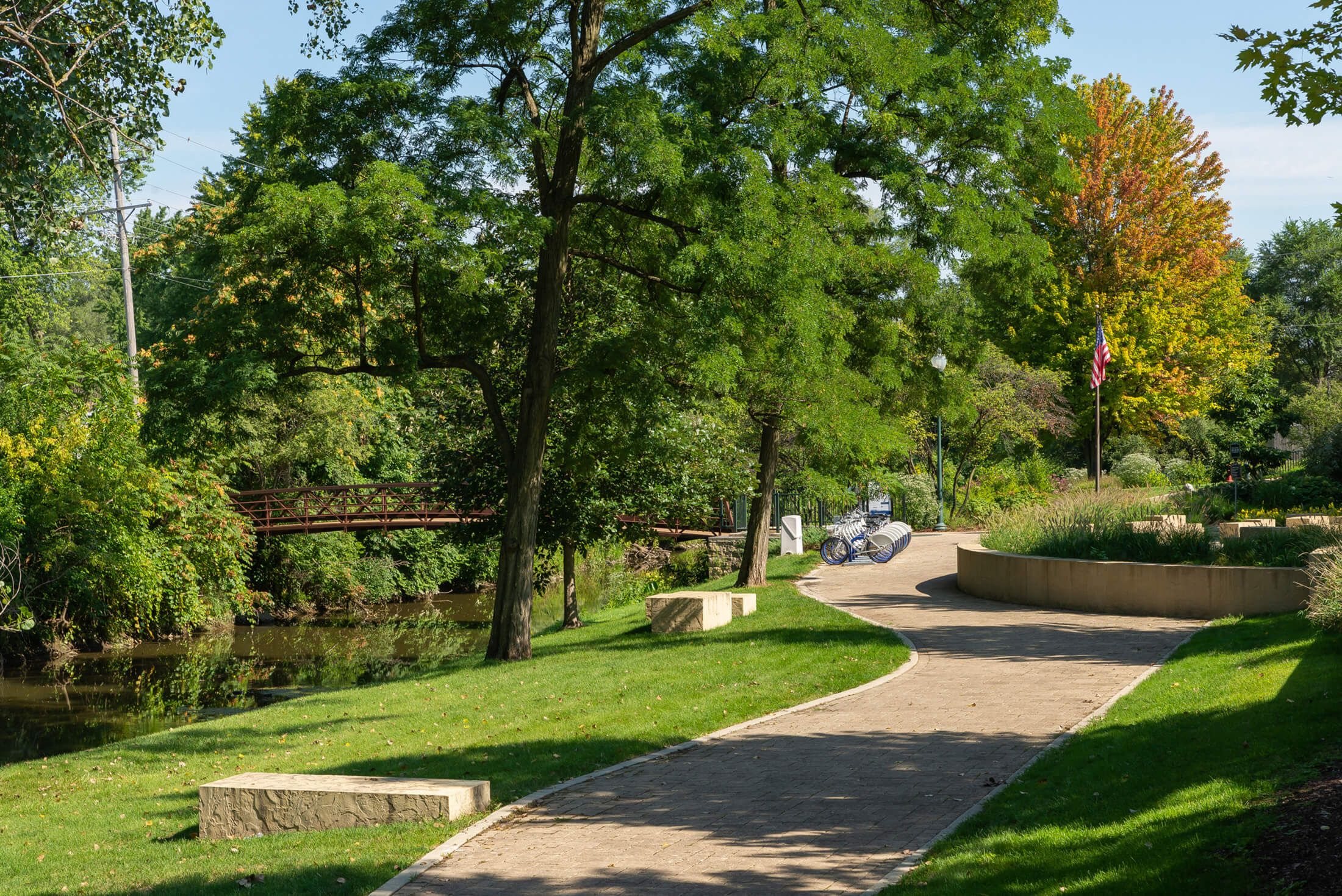 Family views home