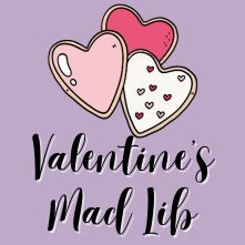 Heart-shaped cookie with love note and strawberry hearts, Women's Day love note challenge affirmation